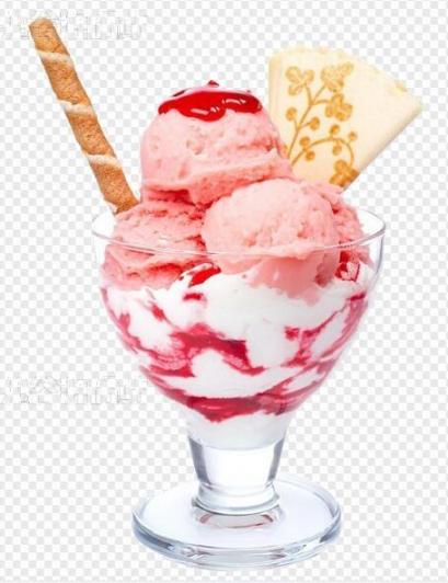 高脚杯冰淇淋免扣图标